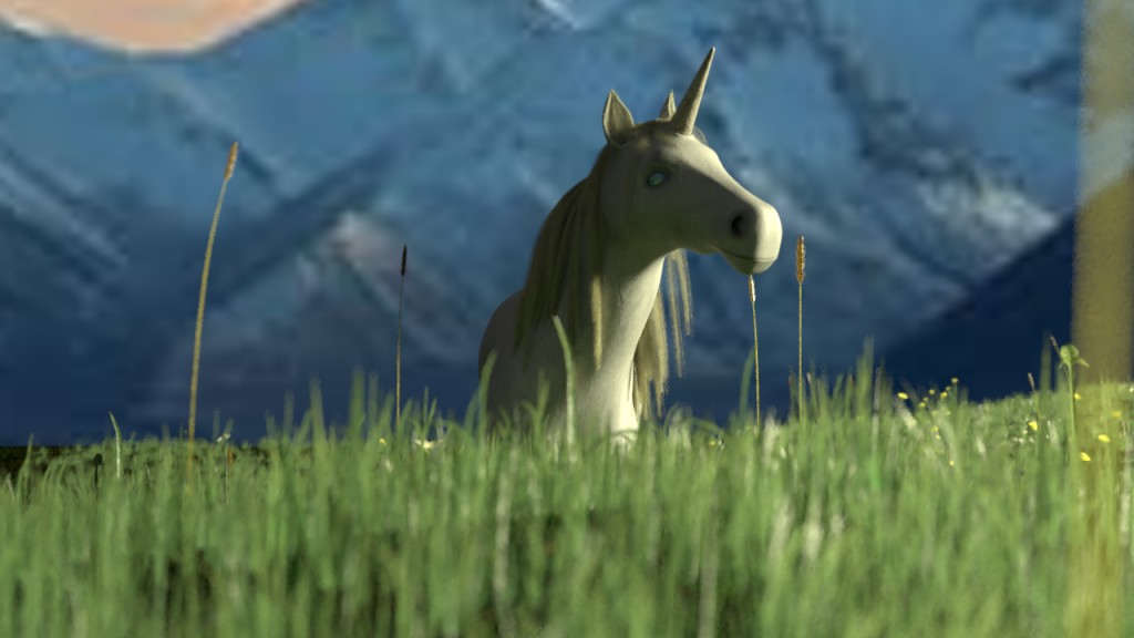 Unicorn, with landscape preview image 1